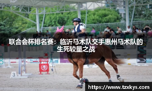 联合会杯排名赛：临沂马术队交手惠州马术队的生死较量之战